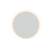 Saniclass Circle Miroir de salle de bains - rond - diamètre 40cm - éclairage LED indirect - interrupteur infrarouge SW108324