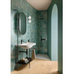 Ragno Gleeze carrelage mural - 7.5x20cm - 10mm - Turquoise SW722648