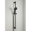 GROHE Vitalio Start 110 Ensemble barre de douche - 90cm - douchette à main ronde - avec 2 types de jets - flexible de douche lisse - noir mat SW1126916