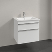 Villeroy & Boch Venticello meuble sous-lavabo - avec 2 tiroirs pour lavabo - 60.3x50.2x59cm - blanc brillant 1025474