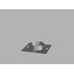 Metaloterm Ue systeem plaque de support en acier inoxydable 150mm 1410048