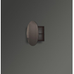 Saniclass lonato armoire de toilette miroir rond 60cm armoire 40x40x13cm noir SW640032