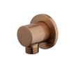Wiesbaden UniMatch coude mural rond 1/2" bronze brossé cuivre PVD SW999884