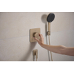 Hansgrohe FixFit Fine Q Raccord mural - sans clapet antiretour - bronze brossé SW1388448