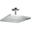 Hansgrohe Raindance E Square douche de tête E 300 Air 1jet EcoSmart avec raccordement plafond 10cm 30x30cm chrome SW157195