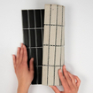 La Mosaic Factory Paris carreau mosaïque - 30x30cm - carrelage mural et de sol - Rectangulaire - Porcelaine Noir Mat SW62302