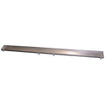Grille de carrelage Wiesbaden pour caniveau de douche 60 x 7 cm inox SW10710