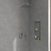 Villeroy & Boch Universal Showers hoofddouche - 30cm - vierkant - chroom SW974357