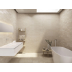 Terravito Orvico Snow carreau mural - 30x60cm - 10mm - rectifié - aspect pierre naturelle - blanc mat SW88610