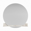 Miroir de salle de bain Mondiaz SPOT - rond 110cm - plan de miroir - couleur Frappe SW1235631
