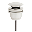 Wiesbaden UniMatch clickwaste afvoerplug 5/4" mat wit SW395996