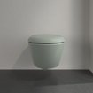 Villeroy & Boch Antao Cuvette profonde - sans bride de rinçage - à suspendre au mur - avec TwistFlush - Morning Green CeramicPlus SW917881