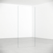 FugaFlow Eccelente Vetro Douche à l'italienne - verre clair - 60x200cm - 8mm - nano - profil encastré aveugle SW1468375