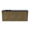 Mondiaz JOYA 100cm toiletmeubel - kleur Dusk - Wastafel FAYE positie Links Zonder kraangat kleur Urban. SW1421646