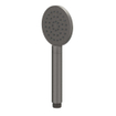 IVY Bond Ensemble de douche pluie - pose en applique - tête de douche slim 30 cm - douchette satin spray - Metal black PVD brossé SW1032458