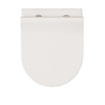 Crosswater Glide II Abattant WC - 46cm - softclose - quickrelease - Blanc SW876223