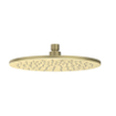 IVY Concord Ensemble de douche pluie - encastré - symmetry - inverseur d’arrêt 2 voies - bras de plafond 30 cm - pomme de douche principale medium 25 cm - barre de douche avec sortie - flexible de douche 150 cm - douchette bâton - RVS316 - or mat brossé P SW1032010