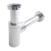 Saniclass star luxe design bekersifon 1.1/4" voor wastafel chroom OUTLET STORE14526