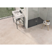 Terravito Velaro wandtegel - 60x120cm - gerectificeerd - Betonlook - Glaciar mat (wit) SW1120132