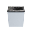 MONDIAZ TURE-DLUX Meuble de toilettes 40 cm Clay. Lavabo EDEN Lava position droite. Avec 1 trou de robinet. SW1103769