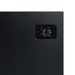 Eurom Alutherm Panneau infrarouge - 40x70.5cm - IP24 - 1200watt - wifi - mural - vertical - aluminium noir mat SW999845
