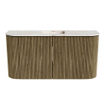 Mondiaz JOYA-DLUX 83.2cm toiletmeubel - ronding links en rechts kleur Dusk - Wastafel FAYE positie Midden 1 kraangat kleur Frappe. SW1423143