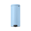 Brabantia NewIcon Pedaalemmer - 30 liter - kunststof binnenemmer - dreamy blue SW1117487