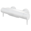 Hotbath Buddy thermostatische badmengkraan met cascade uitloop mat wit SHOWROOMMODEL SHOW21234