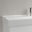 Villeroy & Boch Collaro Plan vasque 120x47cm 1 trou de robinet sans trop-plein Blanc SW358395