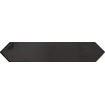 Terravito Ulvara wandtegel - 6.5x33.2cm - 8mm - Zeshoek - Antraciet glans SW359689