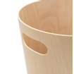 Poubelle Umbra Woodrow - 23x23x28cm - 7,5 litres - naturel SW539610