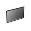 Forzalaqua Reno 2.0 miroir 120x80cm Rectangulaire sans éclairage avec cadre Chêne massif Black oiled SW492580