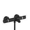Hansgrohe Ecostat Comfort Mitigeur thermostatique bain avec inverseur avec raccords mat noir SW297277