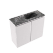 MONDIAZ TURE-DLUX Meuble toilette - 60cm - Cale - EDEN - vasque Lava - position droite - 1 trou de robinet SW1103707