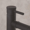 Crosswater MPRO Industrial Robinet de lavabo - 15.9cm - bec 11.2cm - noir mat SW487366