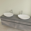 Villeroy & Boch Loop & friends vasque à poser - 56x38cm - ovale av/tp C+ stone white SW644105