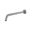 FugaFlow Eccelente Acces Inbouw Regendoucheset - rond - thermostatisch - wandarm - glijstang - 25cm hoofddouche - staaf handdouche - gladde slang - Geborsteld RVS PVD (RVS) SW1450393