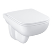 Grohe Start Edge WC suspendu - 35.9x53.5cm - sans bride - avec abbatant couvercle softclose - Blanc SW878224