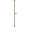 Hansgrohe Unica glijstang 90cm doucheslang 160cm brushed bronze SW918560
