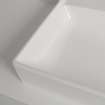 Villeroy & Boch Collaro lavabo pour meuble - dessous rectifié 80x47cm - avec trop-plein 1 trou de robinet blanc SW358317