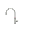 Quooker BE Flex Round Robinet d'eau bouillante - bec pivotant et extractible - Combi+ incl. réservoir Cube - Eau chaude / bouillante / pétillante / filtrée - inox SW1419621