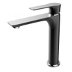 Xellanz Casma mitigeur de lavabo monocommande haut noir/chrome SW62558