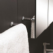 Crosswater Image Armoire de toilette - 90x70cm - IP44 - éclairage LED - porte à gauche ou à droite SW876215