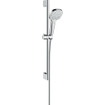 Hansgrohe Croma Select E Multi glijstangset met Croma Select E Multi handdouche 65cm met Isiflex`B doucheslang 160cm wit/chroom 0605307