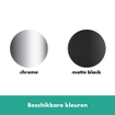 Hansgrohe Vernis Blend badmengkraan - opbouw - eengreeps - mat zwart SW651290
