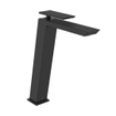 Crosswater Limit Mitigeur lavabo - rehaussé - Noir mat SW927960
