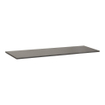 BRAUER Vulcanic topblad - 140x46x2cm - zonder kraangat - natuursteen - basalt antraciet SW27984