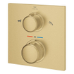 GROHE allure kit thermostat avec déviateur brossé cool sunrise brossé (or) SW706438