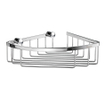 Smedbo Sideline Douchemand - 20x20x6cm - modèle d'angle - chrome SW13472