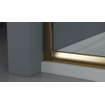 Adema Dawn Cabine de douche - 90x90cm - carré - or mat SW1381741